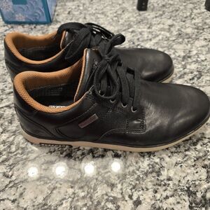 Black Skechers Haney Ritter Men's Shoes Size 7.5